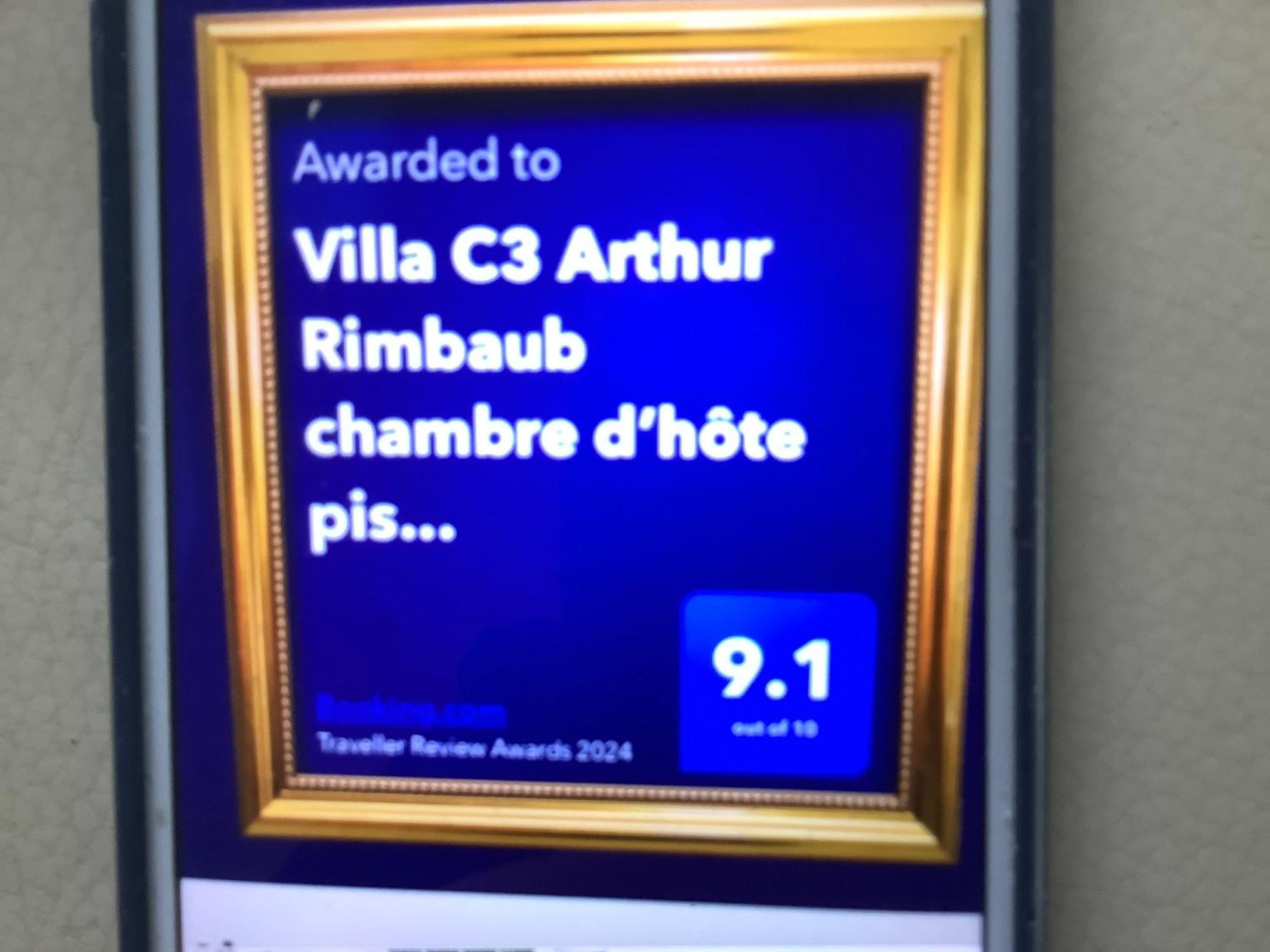 Villa C3 Arthur Rimbaub Chambre D'Hote Piscine Proche Mer Plage 600M Кань-сюр-Мер Экстерьер фото